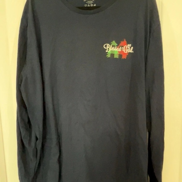 Navy Blue Women’s Shirt 3X - Picture 1 of 3